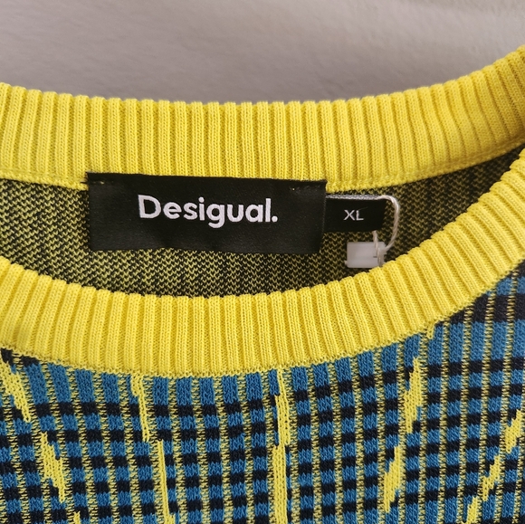 Desigual Ocean Knit Top NWT - Picture 3 of 7